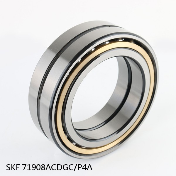 71908ACDGC/P4A SKF Super Precision,Super Precision Bearings,Super Precision Angular Contact,71900 Series,25 Degree Contact Angle