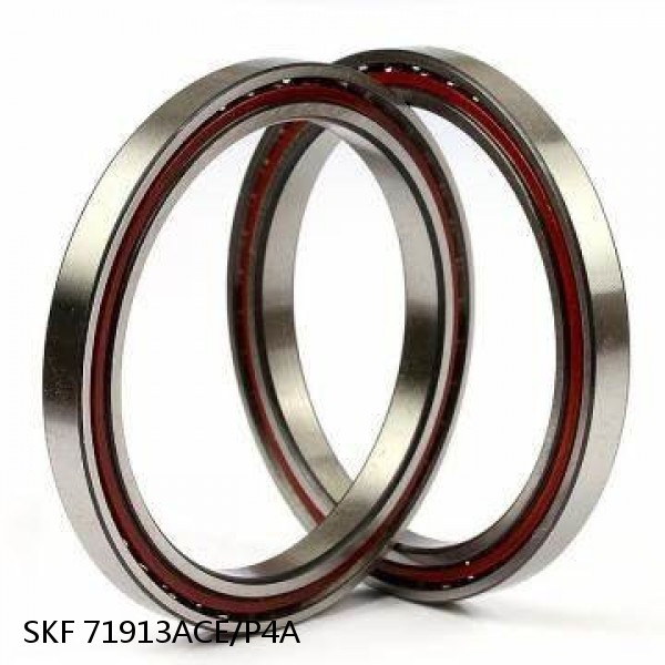 71913ACE/P4A SKF Super Precision,Super Precision Bearings,Super Precision Angular Contact,71900 Series,25 Degree Contact Angle