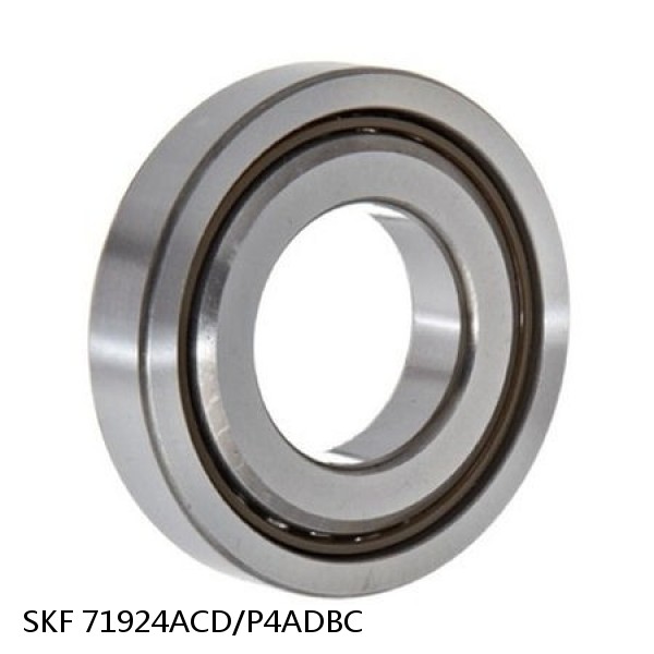 71924ACD/P4ADBC SKF Super Precision,Super Precision Bearings,Super Precision Angular Contact,71900 Series,25 Degree Contact Angle