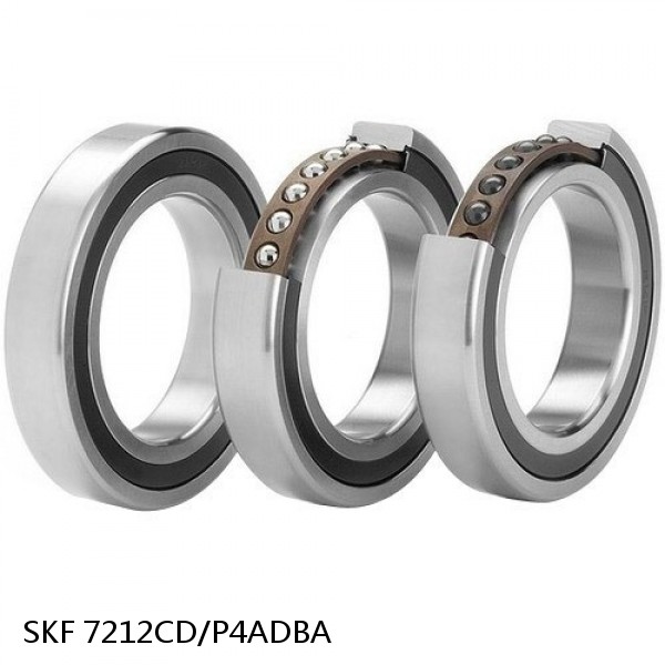 7212CD/P4ADBA SKF Super Precision,Super Precision Bearings,Super Precision Angular Contact,7200 Series,15 Degree Contact Angle