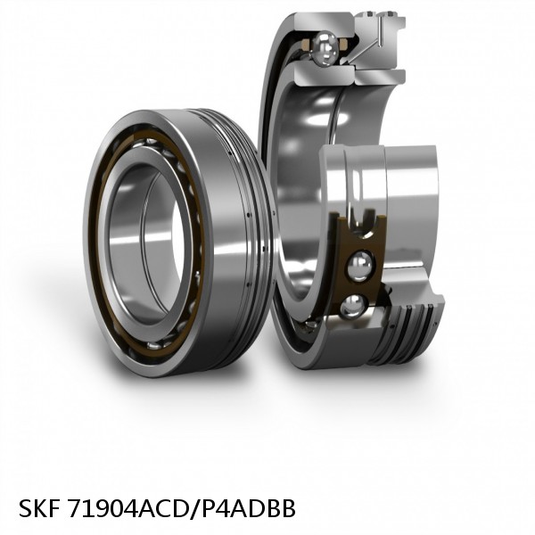 71904ACD/P4ADBB SKF Super Precision,Super Precision Bearings,Super Precision Angular Contact,71900 Series,25 Degree Contact Angle