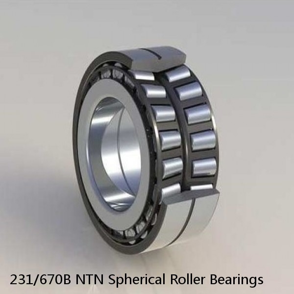 231/670B NTN Spherical Roller Bearings #1 small image