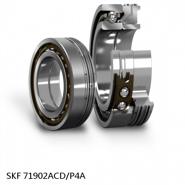 71902ACD/P4A SKF Super Precision,Super Precision Bearings,Super Precision Angular Contact,71900 Series,25 Degree Contact Angle #1 image