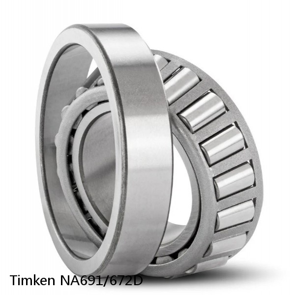 NA691/672D Timken Tapered Roller Bearings #1 image