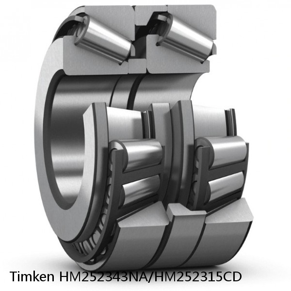 HM252343NA/HM252315CD Timken Tapered Roller Bearings #1 image