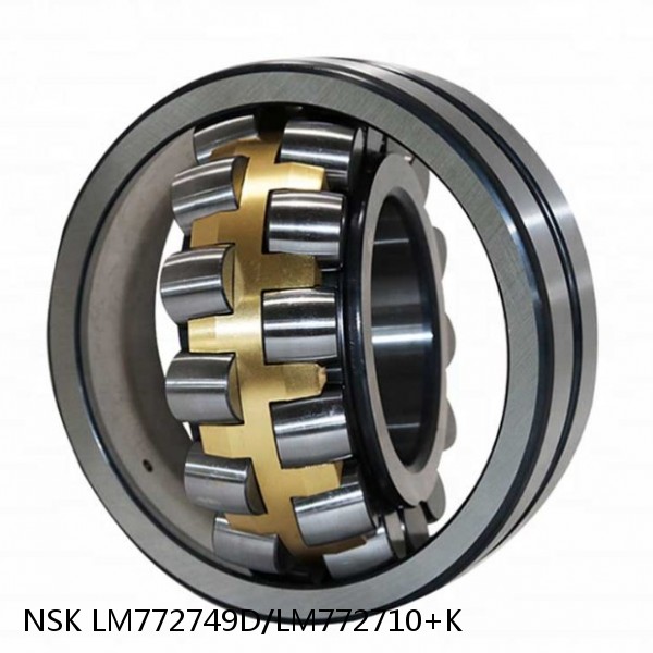 LM772749D/LM772710+K NSK Tapered roller bearing #1 image